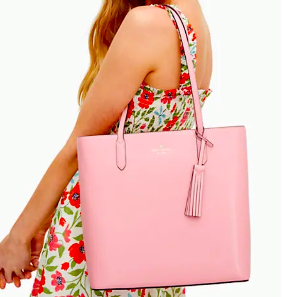 NWT Kate Spade Jana Carnation Tote Bag - Picture 13 of 15